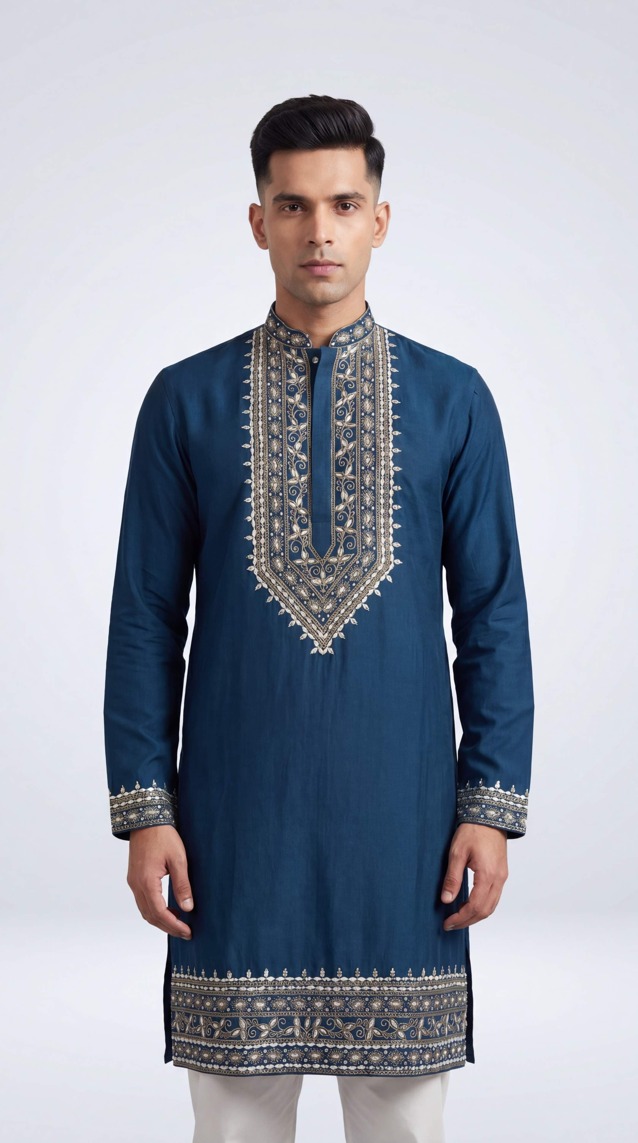 Men's ethnic wear product shoot example