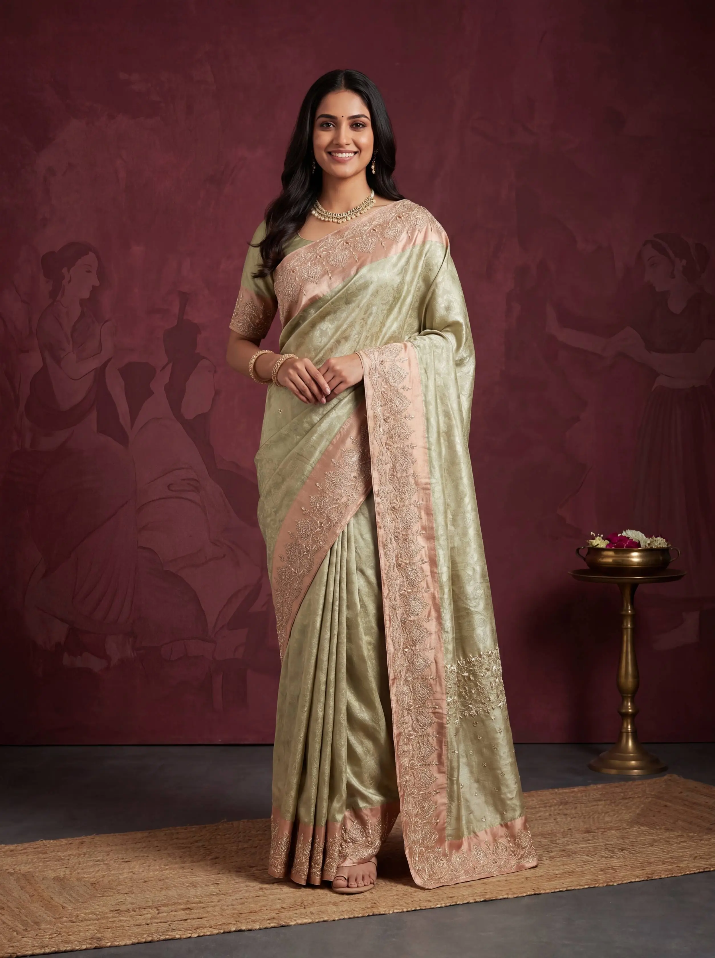 Women's ethnic wear product shoot example