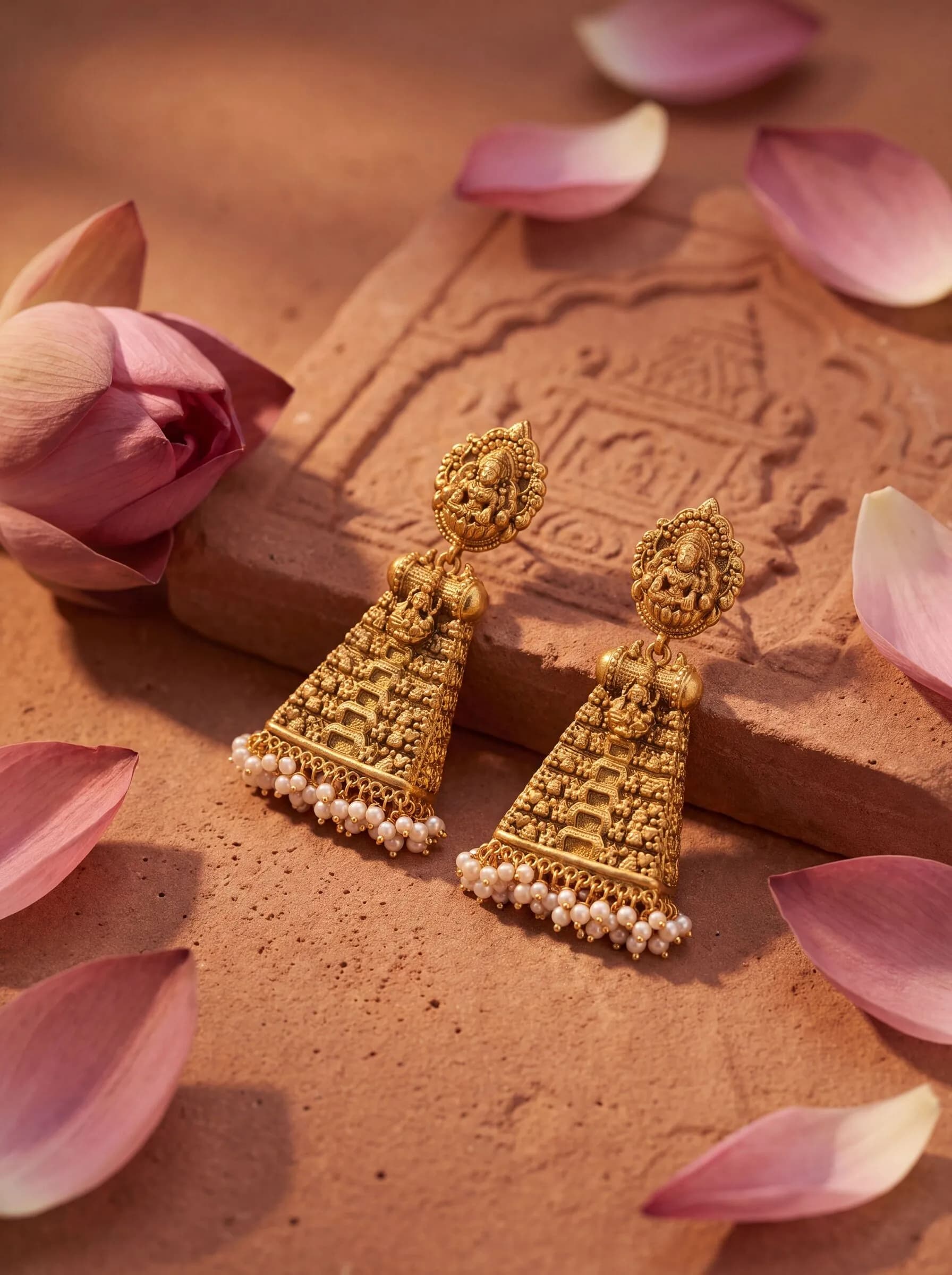 AI product photography of jewellery model showcase