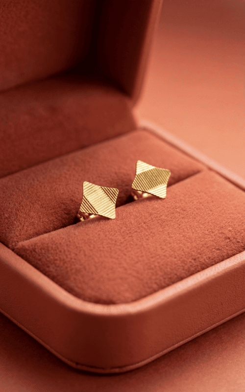 Earring product shoot example